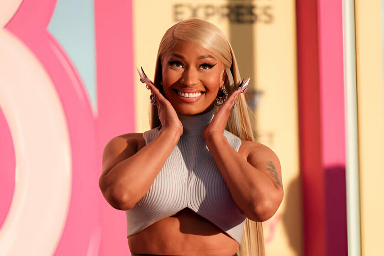 Nicki Minaj At Barbie Premiere