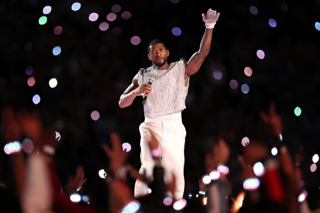 Usher Performs At Superbowl Lviii Feb 11 2024
